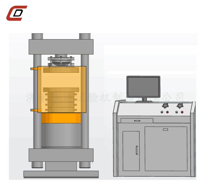 YAW-3000D全自動歐標(biāo)壓力試驗機(jī)